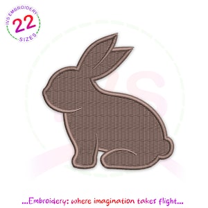 Bunny embroidery design, rabbit machine embroidery, Bunny pattern, Easter Rabbit embroidery, Bunny design, mini Bunny design, mini rabbit