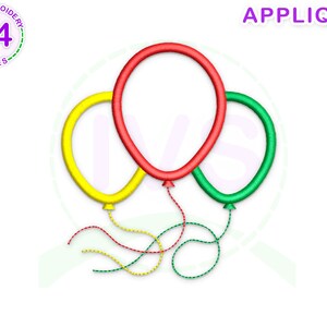 45+ One Year Balloon Applique Embroidery