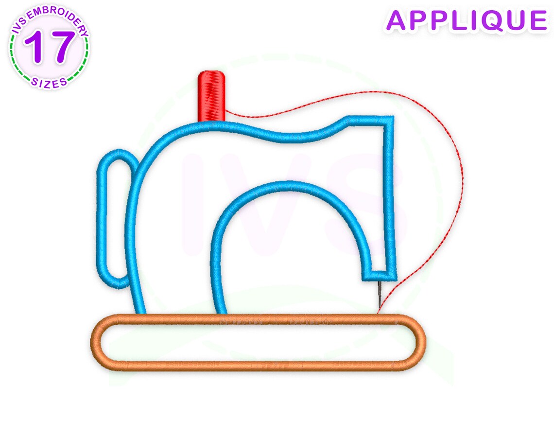 Sewing Machine Applique Embroidery Design Embroidery Machine Etsy