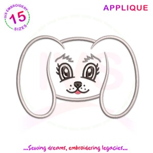 Bunny applique embroidery design, rabbit embroidery, Bunny applique embroidery file,Easter embroidery designs,animals design,mini embroidery