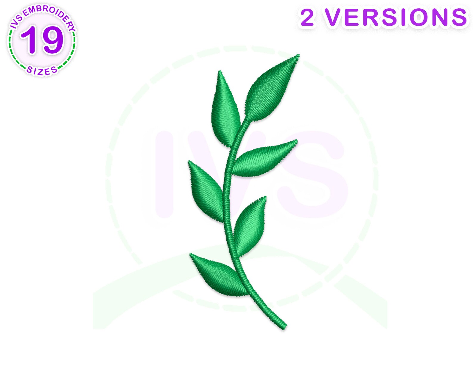 Leaf Frame Embroidery Design Frame Machine Embroidery Leaf Etsy