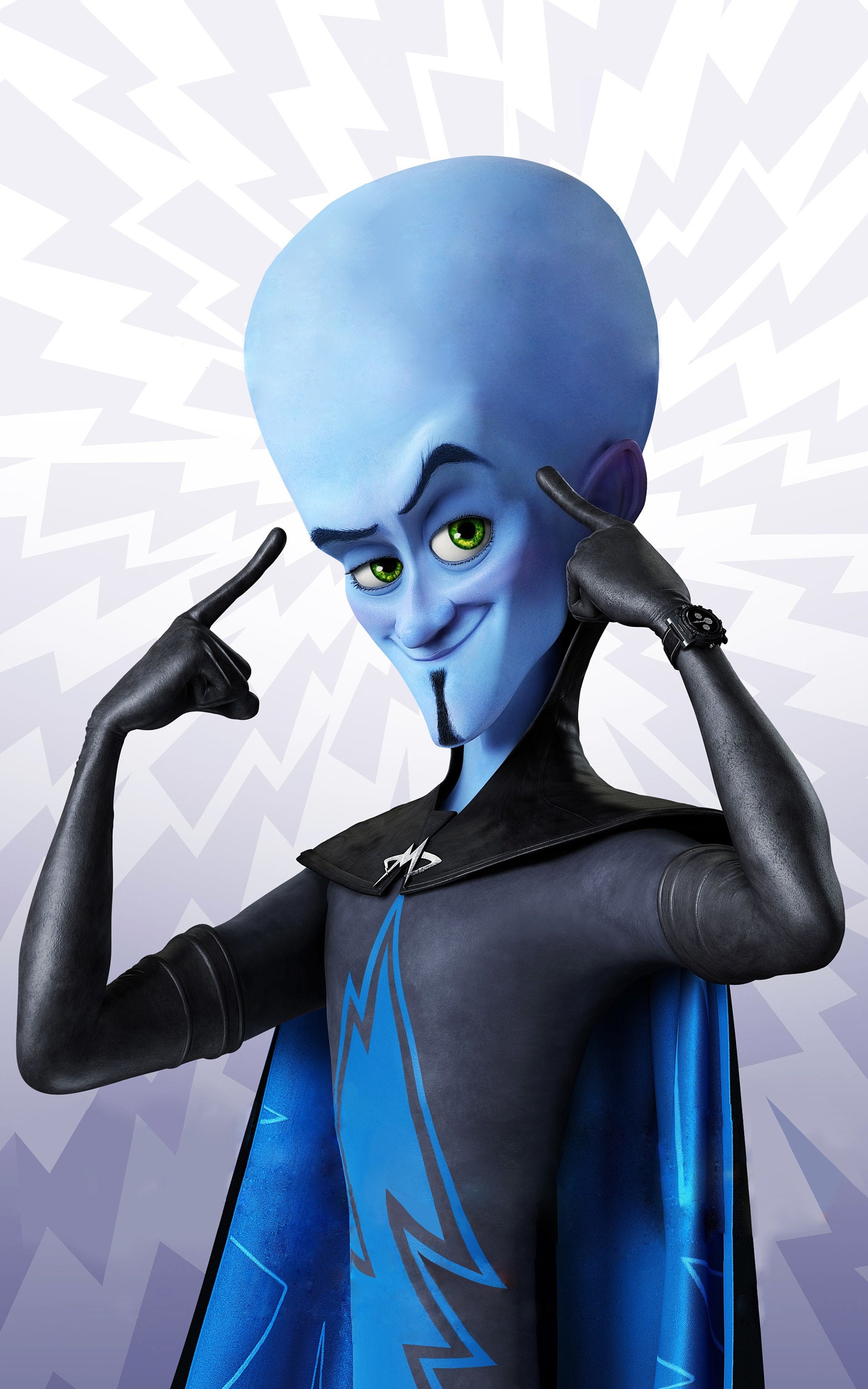 Megamind 2010 ver68 movie gloss poster 18 x 24 inches Etsy