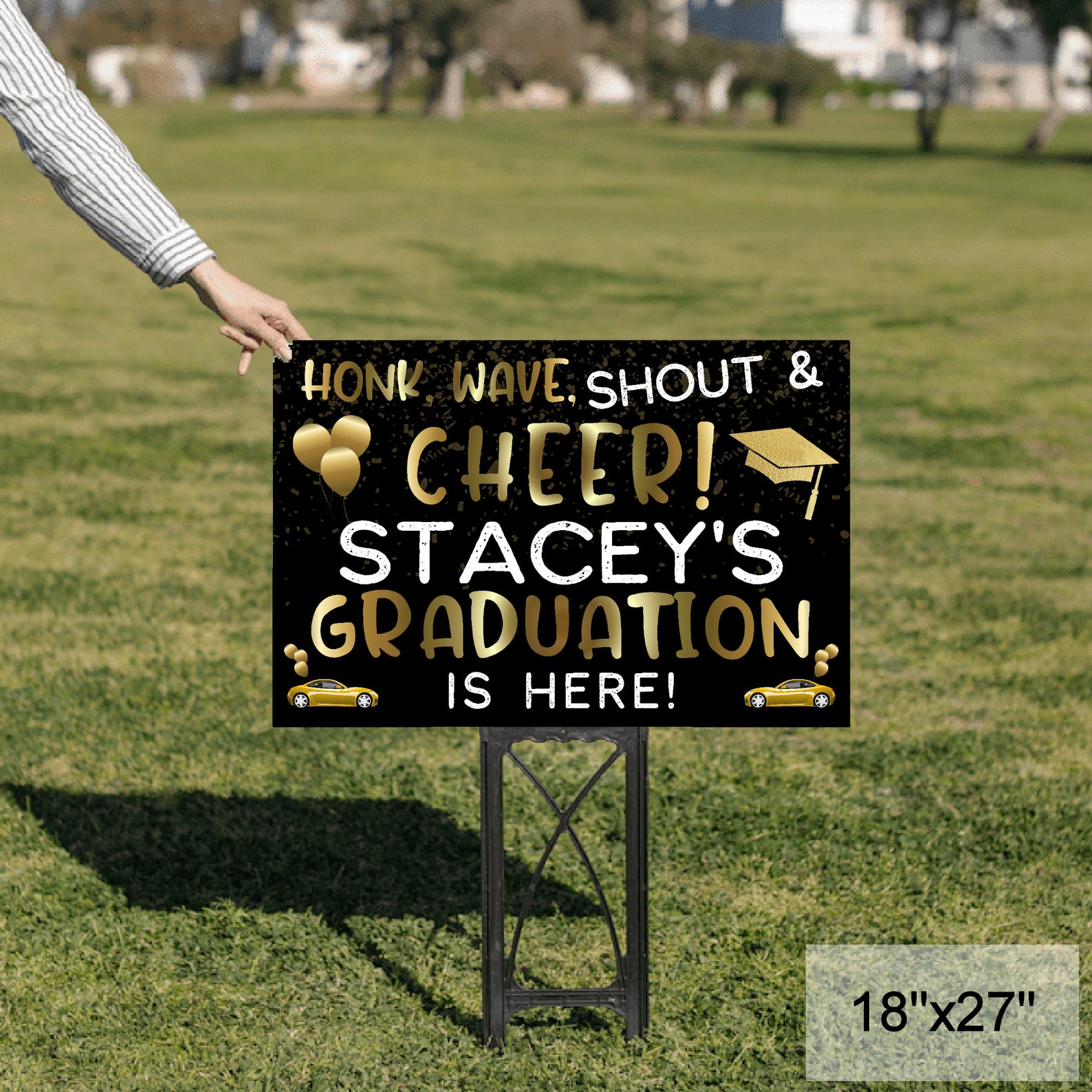 Graduation Yard Sign College University High School Lawn Etsy