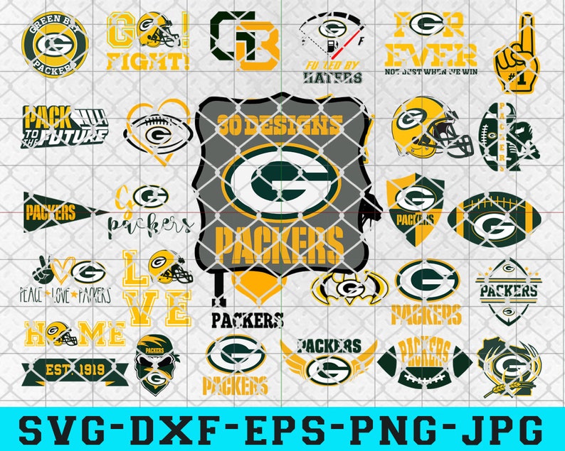 Download Green Bay Packers SVG mega pack Packers svg Packers svg | Etsy