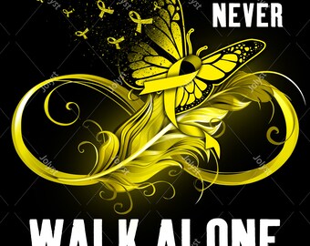 Never Walk Alone Svg Etsy