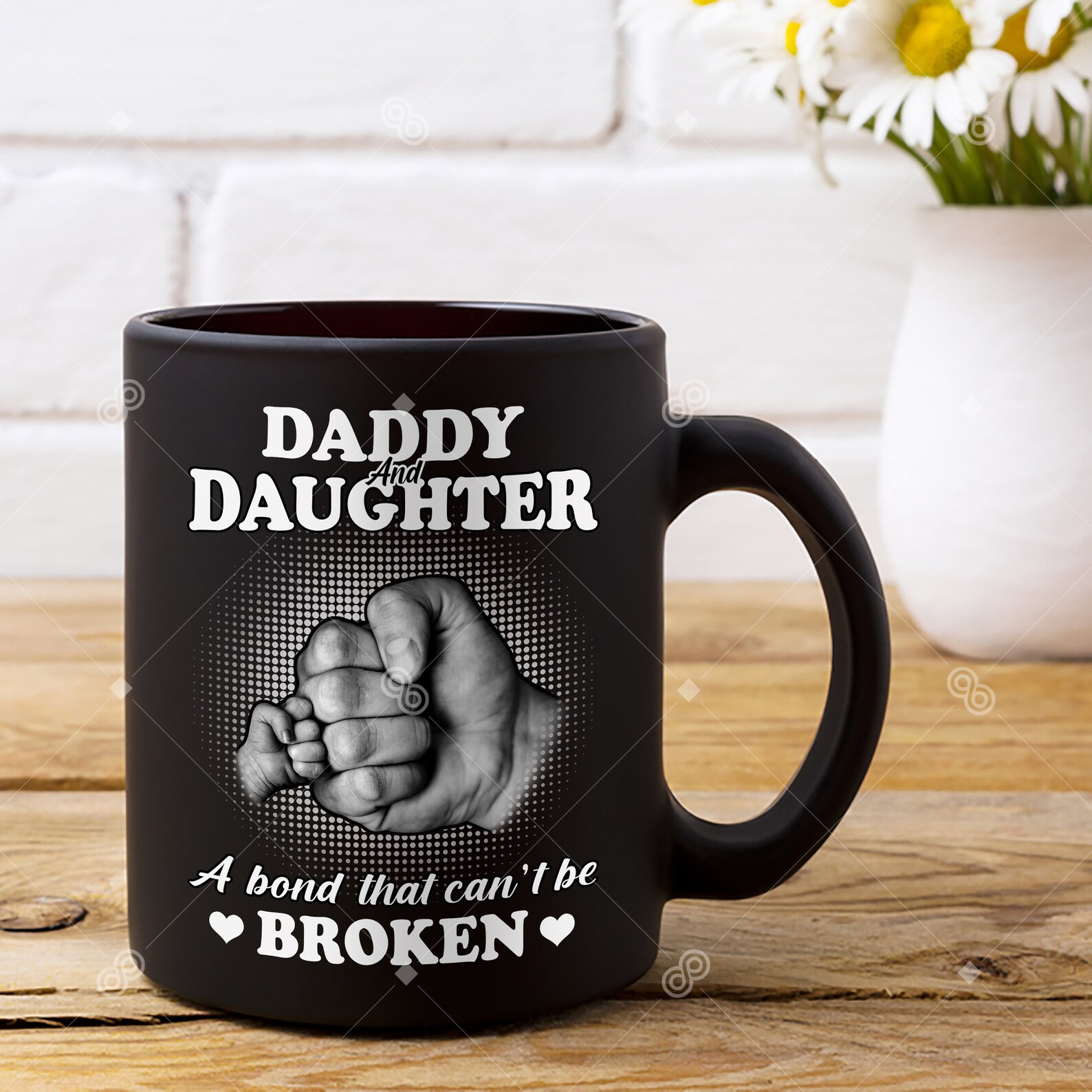 Daughter Daddy Fist Bump PNG File Family Matching Fathers Day | Etsy