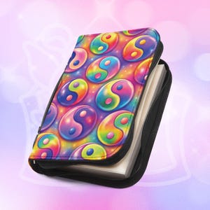 PRIDE Yin & Yang Annotation Case — Personalizable Zippered Book Case