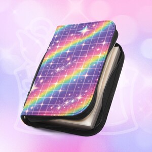 PRIDE Celestial Grid-annotatiehoes — personaliseerbare boekentas met ritssluiting