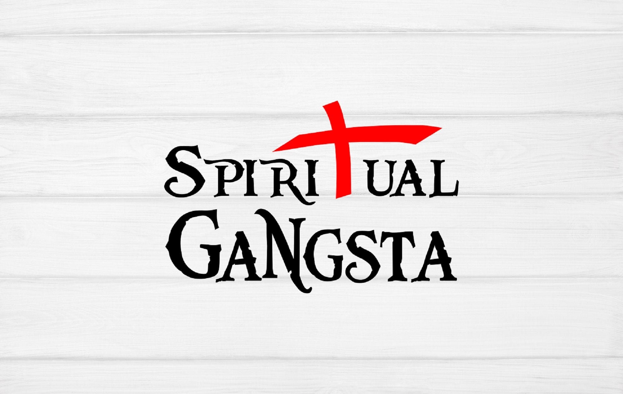 Spiritual Gangsta svg Christian Shirt God Christian svg | Etsy