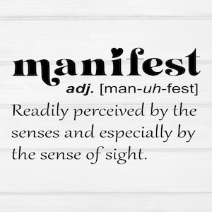 Manifest definition svg, manifest svg, manifestation svg, black woman svg, black queen svg, svg cut files for Cricut, Silhouette, png eps