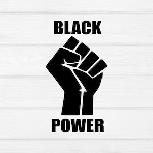 Black Power svg, black lives matter hand svg, black hand svg, black svg, eps, DXF datei, pdf, jpg, hand svg, no rasism svg