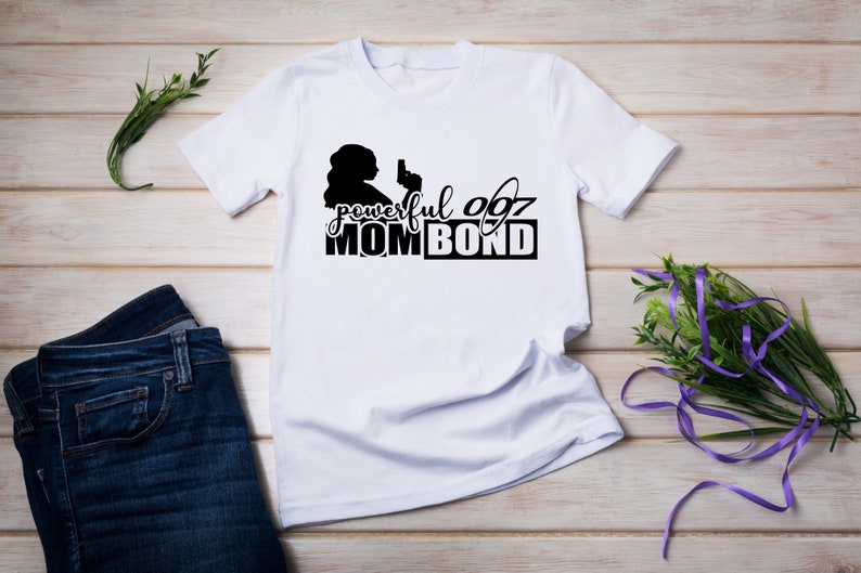 Powerful mom bond svg, best mom svg, mom svg, mother svg, mothers day svg,black mother svg,gifts svg,svg cut files for Cricut and Silhouette image 2