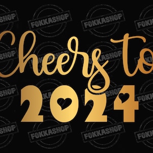 Saludos a 2024 svg, 2024 svg, año nuevo svg, svg diciendo, feliz año nuevo, nochevieja, citas de año nuevo