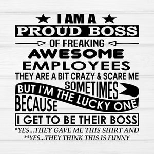 I Am A Proud Boss SVG,Proud Boss Svg,Boss svg,black boss svg,black king svg,gift svg,digital file svg,svg cut file for Cricut and Silhouette