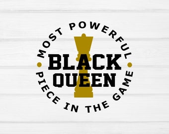 Reina negra svg, mujer negra svg, melanina svg, negro svg, archivo cortado para Cricut, Silueta, svg dxf eps png pdf jpg