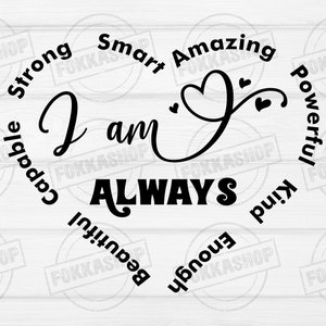 I am svg Beautiful Amazing Woman SVG, A Strong woman Boss Babe Svg, Black queen svg, Motivational Svg, svg, cut files for Cricut Silhouette