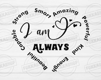 I am svg Beautiful Amazing Woman SVG, A Strong woman Boss Babe Svg, Black queen svg, Motivational Svg, svg, cut files for Cricut Silhouette