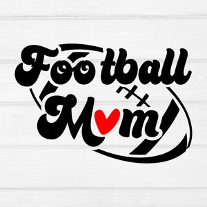 Piłkarska mama svg, piłka nożna svg, koszulka vintage football mom life jersey svg, fan piłki nożnej svg, sport svg, pliki svg do cięcia dla Cricut, sylwetka