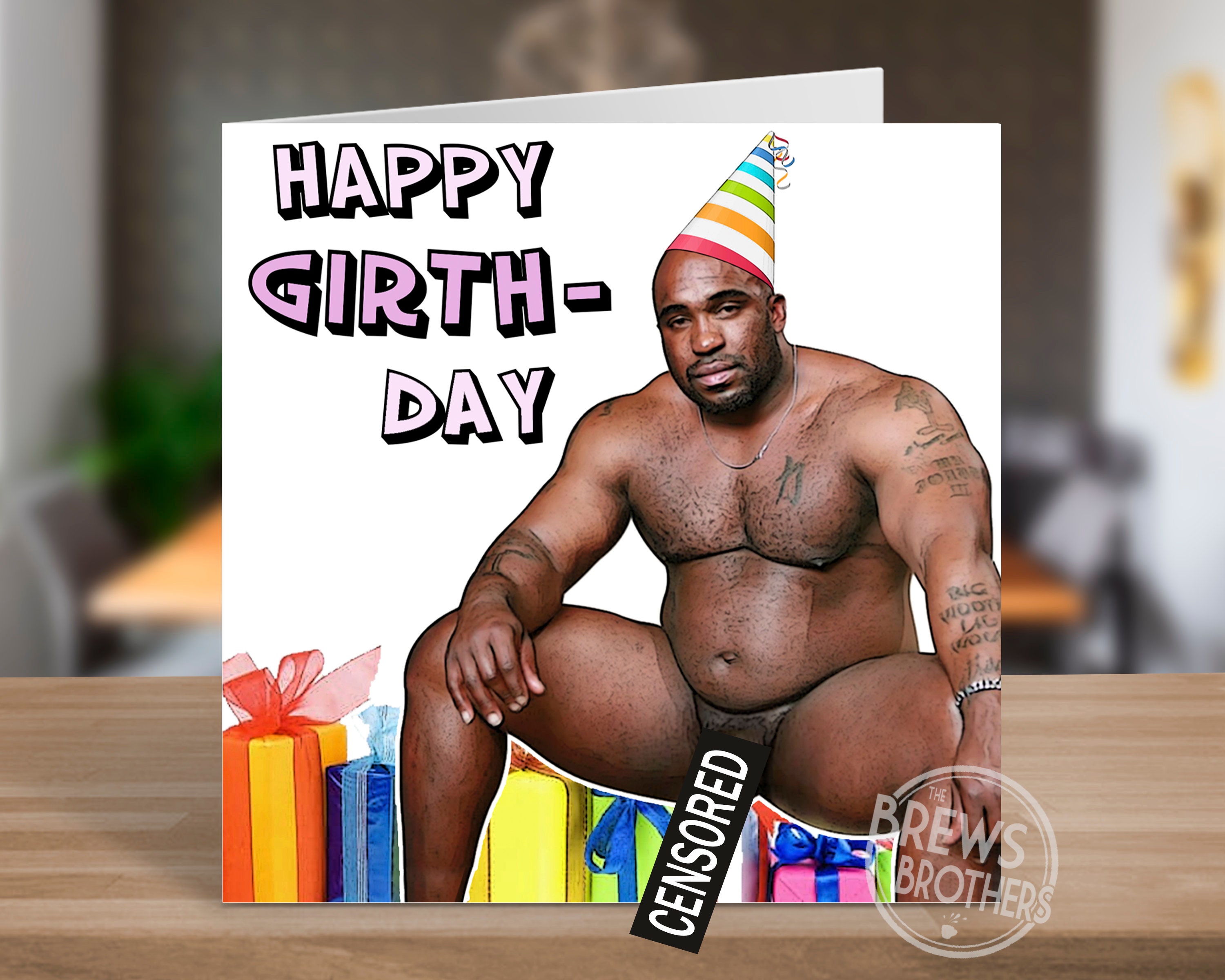 Barry Wood Sat on Bed Meme Rude Big Penis Birthday Card Happy Girthday  Funny Cards for Him for Her C150 - Etsy