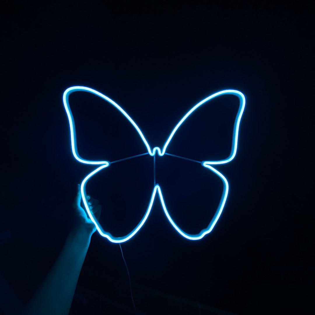 Butterfly Neon Sign Custom Led for Modern Bedroom Wall Art Design for Kids Room Gift for Her Moms Day Present Idea Etsy Australia