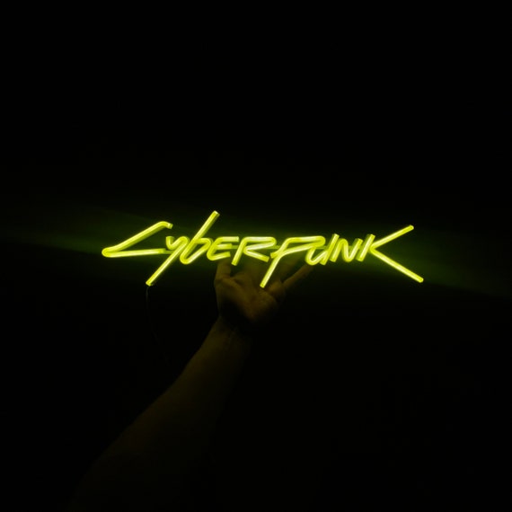 Cyberpunk 2077 Neon Sign Custom Led for Gamer Room Science - Etsy