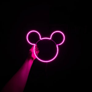Miki Mouse Neon Sign, Custom Led Lamp for Children Room, Disney Movie  Lover, Gift for Kids, Wall Art Design -  Israel