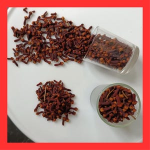 Ceylon Cloves Whole Organic Spice | Premium Sri Lankan Dried Clove Buds | Natural Herb for Tea, Cooking, Ayurveda & Wellness Uses