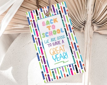Welcome Back to School tags, Back to School Tag, Teacher tag, School gift tags, Happy First Day of School tag, DIGITAL DOWNLOAD  58