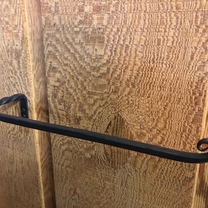 Hand Forged Twisted Paper Towel Holder