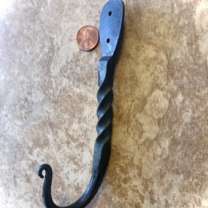 Hand Forged Twisted  Wall Hooks