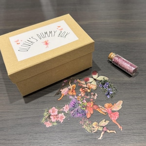 Girl&#39;s Dummy Fairy Box | Toddler Dummy Weaning Kit | Goodbye Dummy Fairy Dust, Certificate, Stickers & Keepsake Box