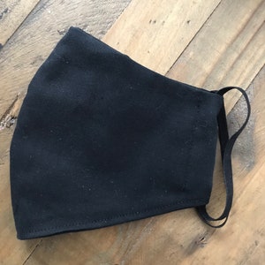 Black Face Mask