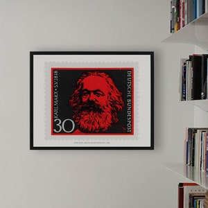Karl Marx Fine Art Print Poster, Wand Kunst, Geschenkideen