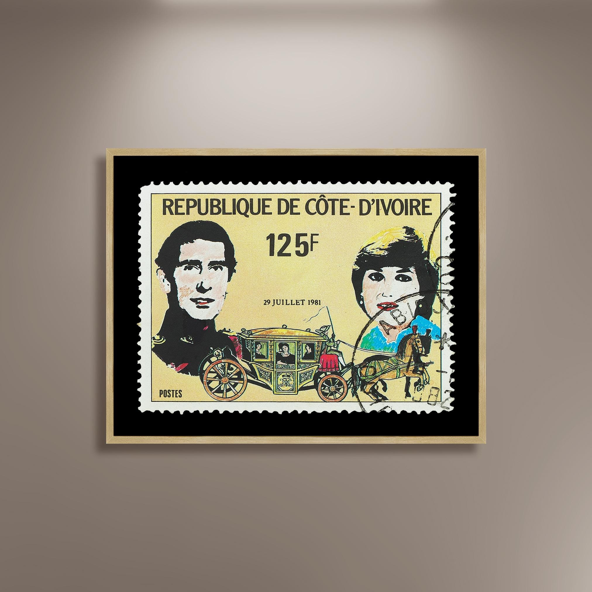 チャールズ皇太子　ダイアナ姫　切手 チャールズ皇太子・ダイアナ妃 記念切手セット - メルカリ