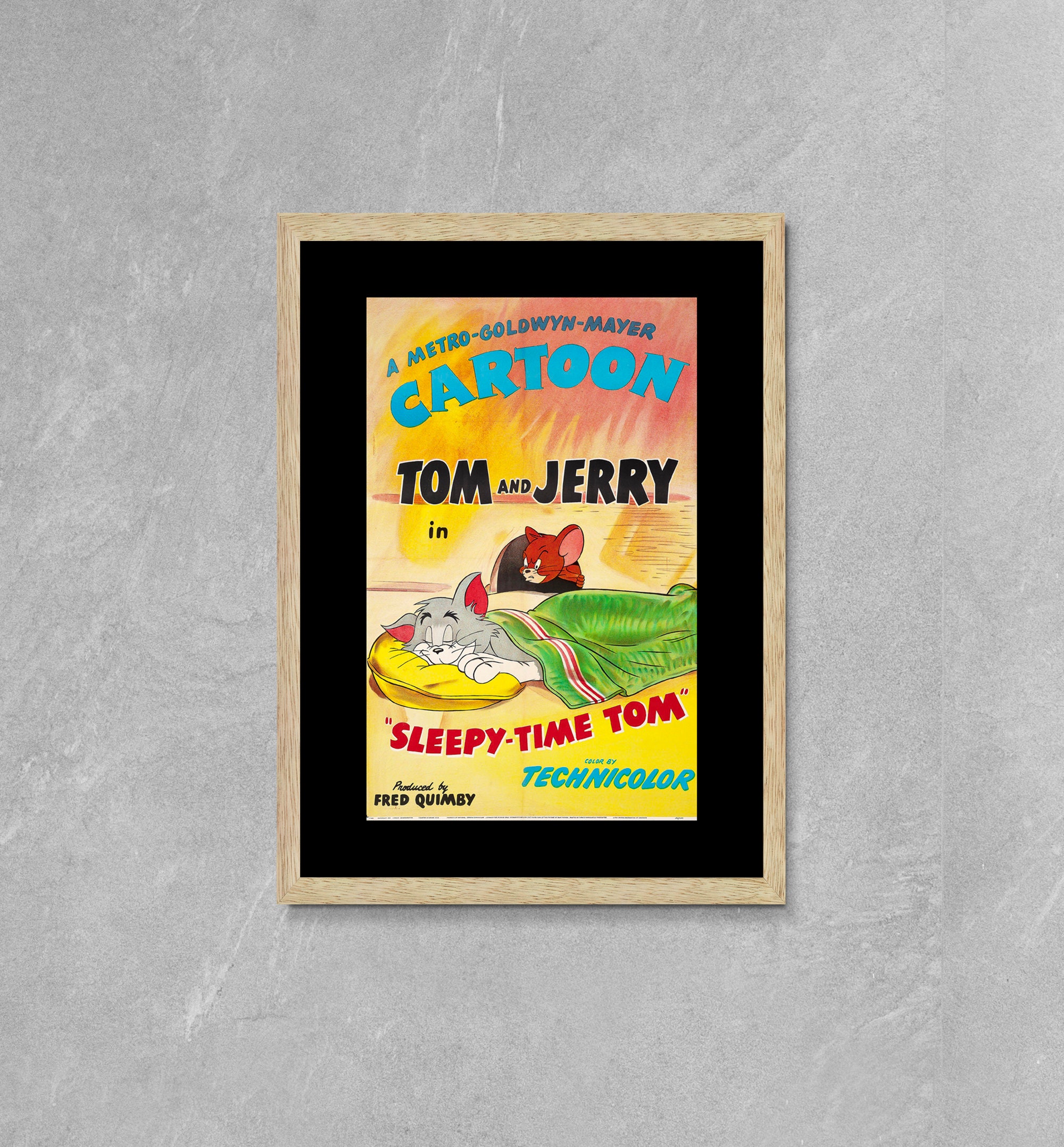 Playtime Tom And Jerry Art: Canvas Prints, Frames & Posters