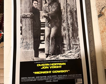 真夜中のカウボーイ 1969年映画ポスター：額装キャンバスプリント