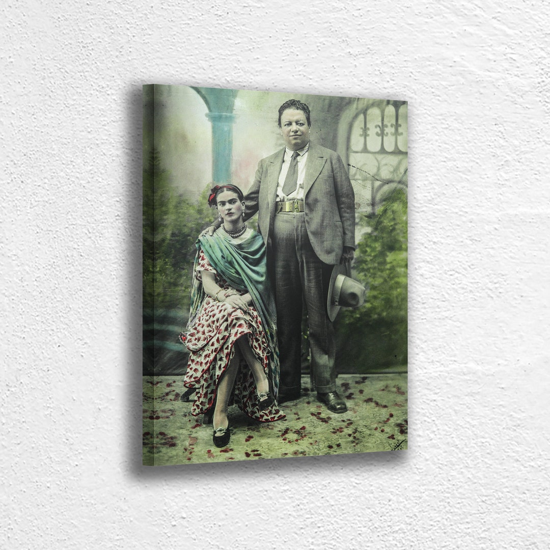 Frida Kahlo Portrait Canvas: Limited Edition Giclée Art Print - Etsy