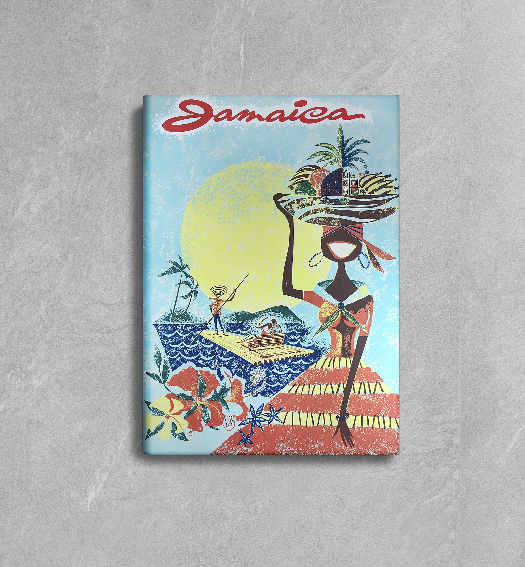 ジャマイカ ヴィンテージ 1960年代 旅行ポスタープリント：観光