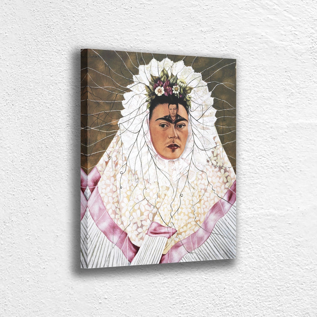 Frida Kahlo Portrait Canvas Print: Limited Edition Giclée Art - Etsy