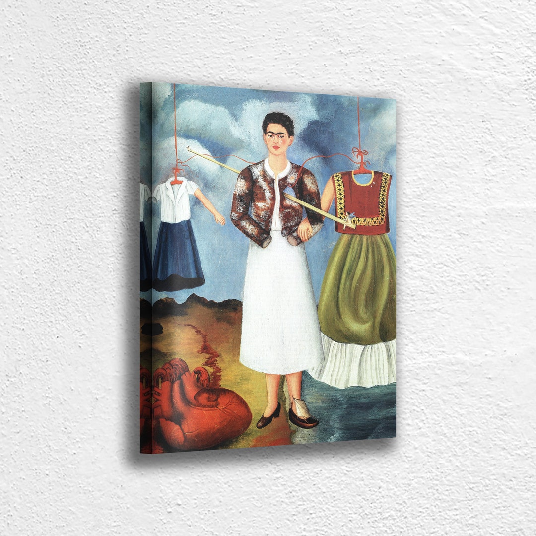 Frida Kahlo Portrait Canvas Print: Limited Edition Giclée Art - Etsy
