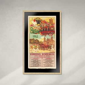 Spanish Bullfighting Vintage Fine Art Print Poster, Lithograph, Matador, Torero, Wall Hangings, Home Decor, Gift ideas