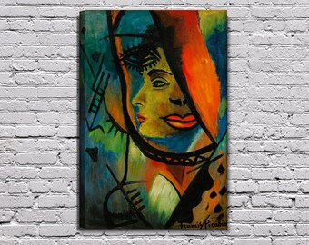 フランシス・ピカビアの肖像：ヴィンテージモダニズムの額入り