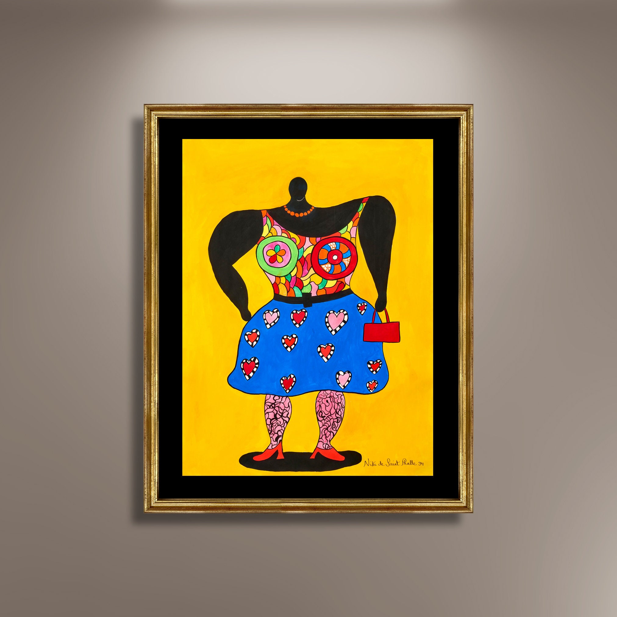 Niki de saint phalle poster - Etsy 日本