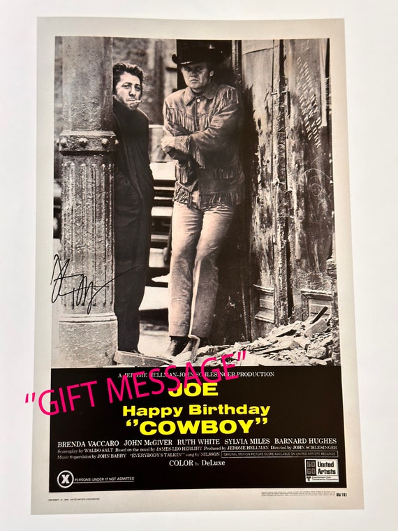 真夜中のカウボーイ 1969年映画ポスター：額装キャンバスプリント