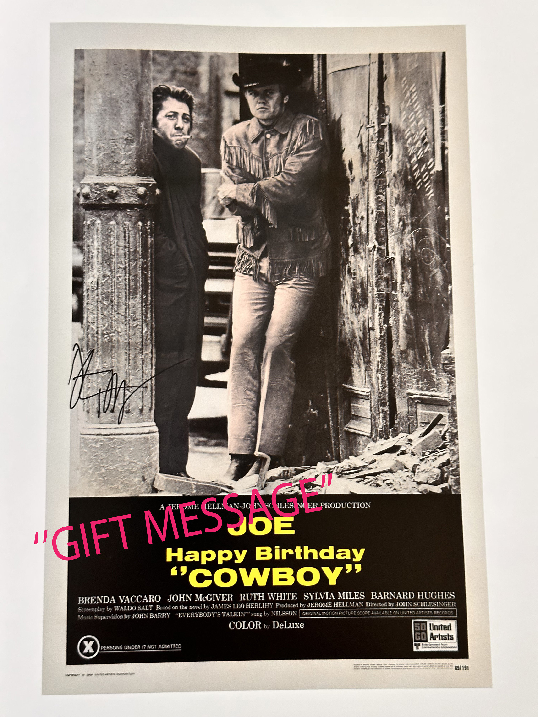 1969年 THE CHASE ポリス×ボーイ ヴィンテージポスター アメリカ製 真夜中のカウボーイ 1969年映画ポスター：額装キャンバスプリント