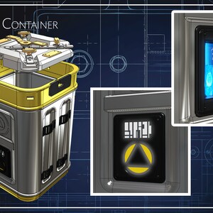 3D files of Star Wars Coaxium and Coaxium Container