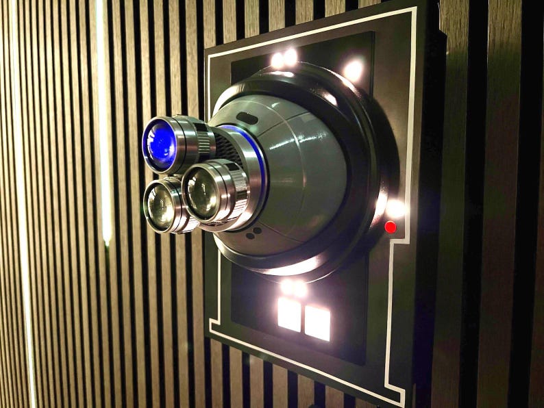 Star Wars Inspired Voice Activated Panel Droid From the Andor Series - Etsy
