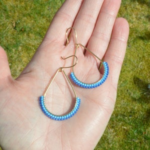 Rainier Lupine Teardrop Earrings image 3