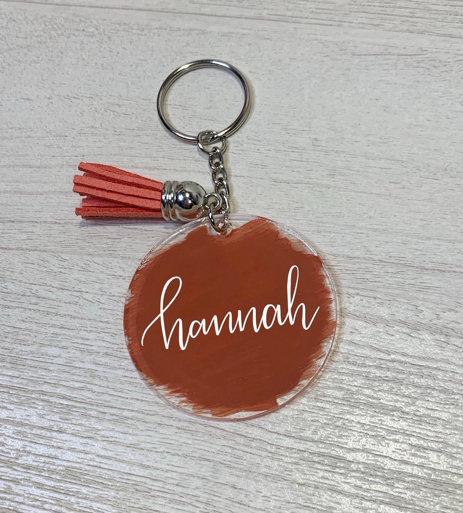 Name Keychain Customizable Name Keychain Cute and Trendy Etsy