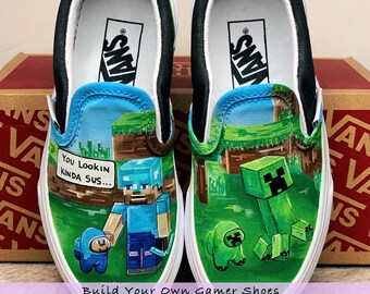 minecraft vans shoes